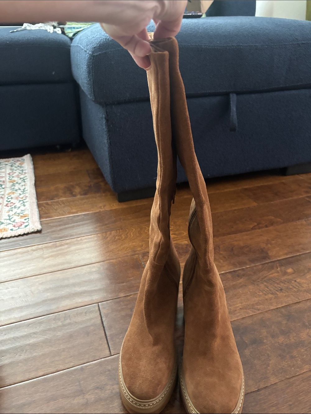 Women's Brown Suede Pull-On Boot STEVE MADDEN